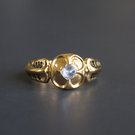 15th Century Quatrefoil Ring From Italy