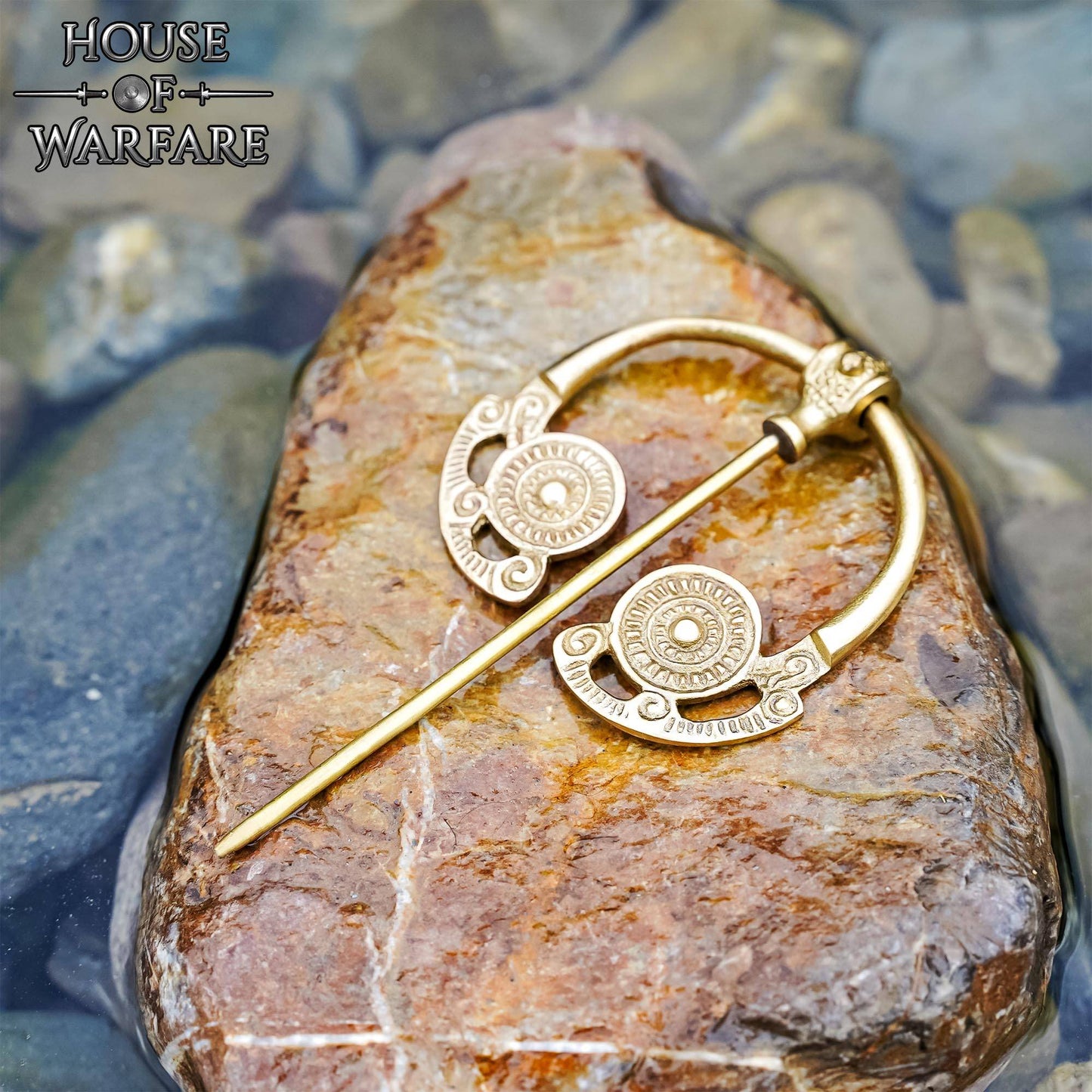 Goldsborough Hoard Replica Brooch made out of Solid Brass