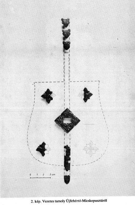 Birka Purse Fittings - Hungarian Foliate
