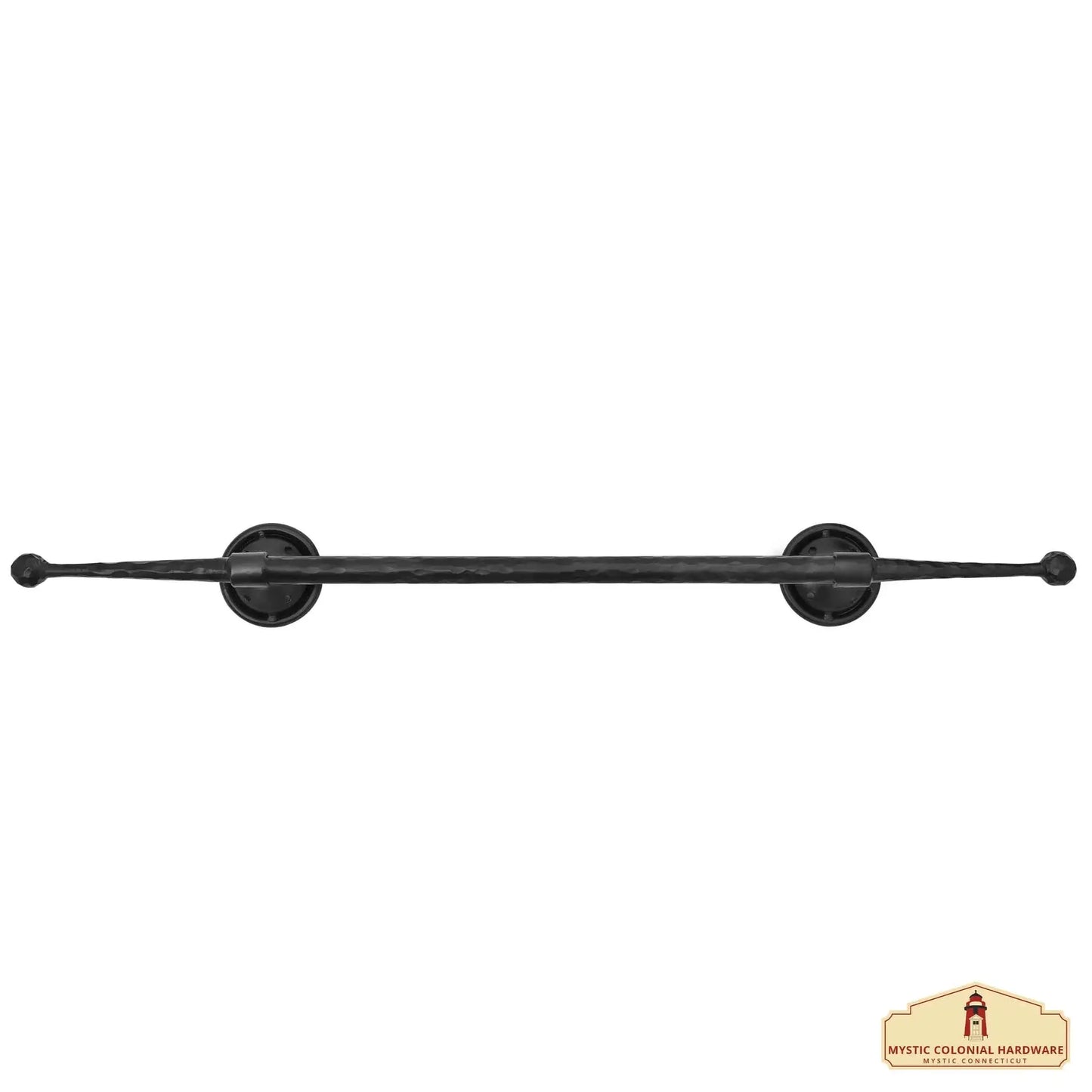 Large Forged Iron Castle Door Handles - 30 inches