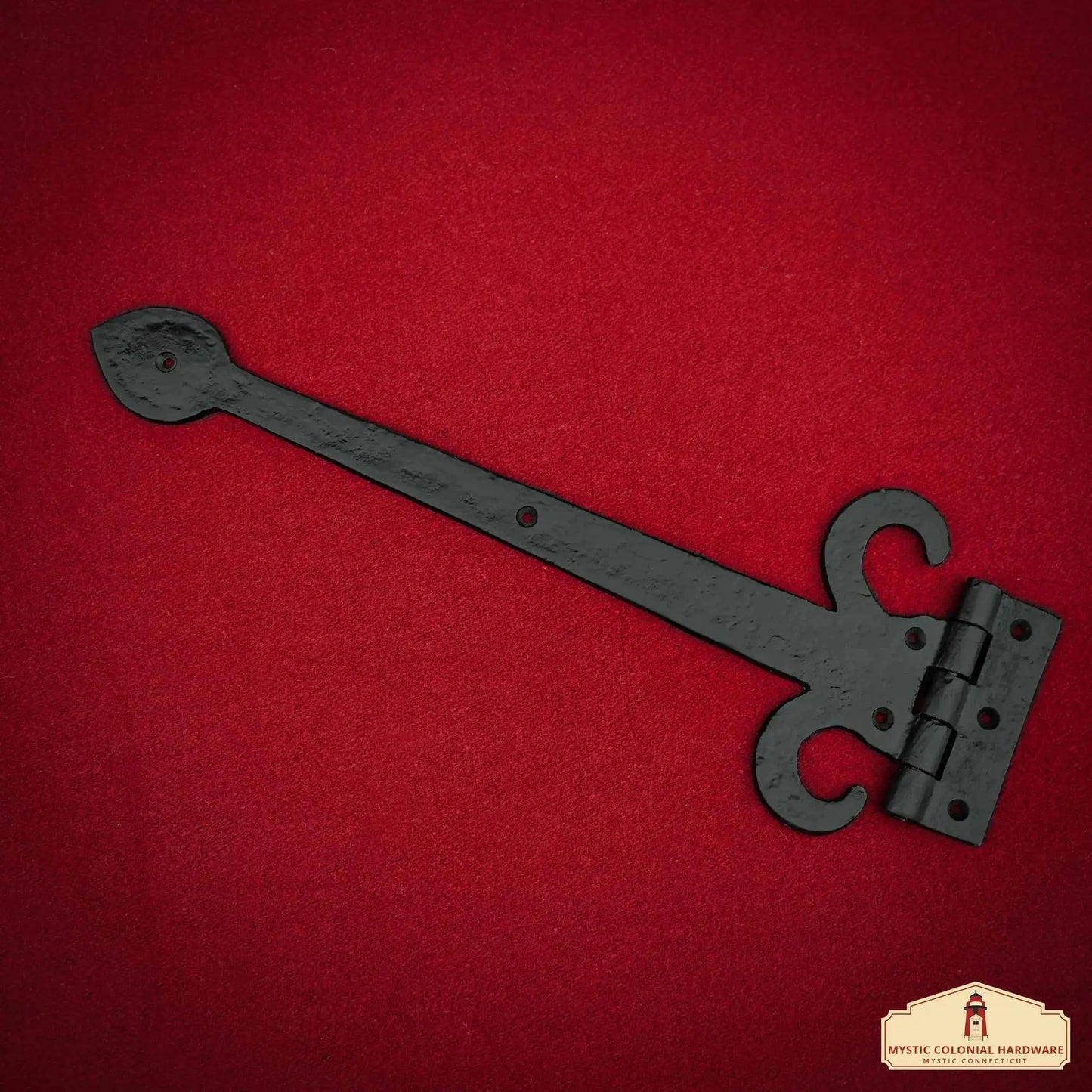 Heavy Duty Strap Hinge for Gates and Doors - 17 inch - Set of 2