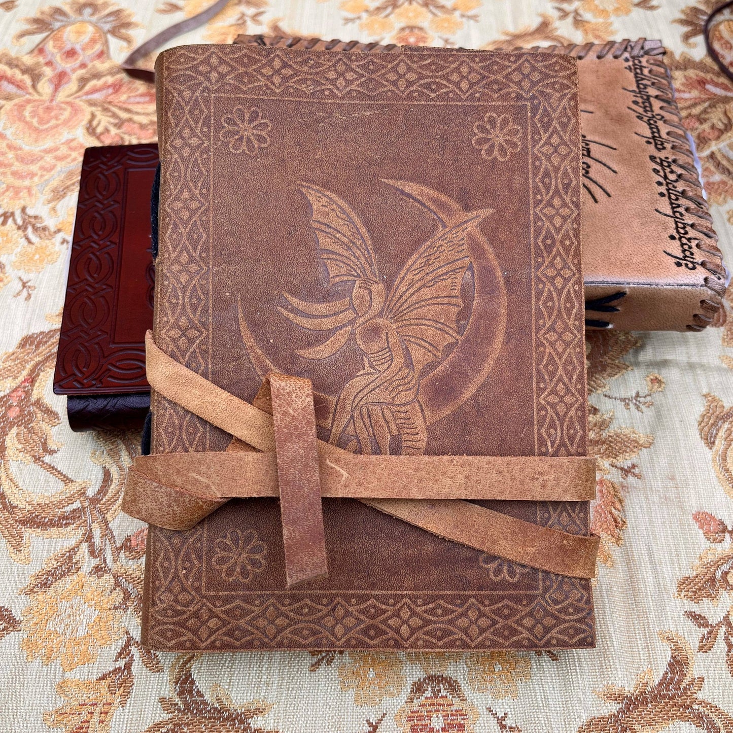 The Writer Bundle - Stylo plume hibou et journal en cuir