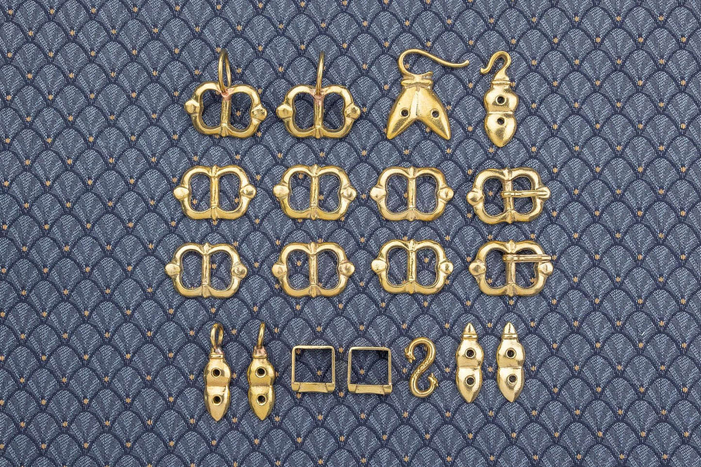 Brass Buckles for Rapier Hanger Sword Belts