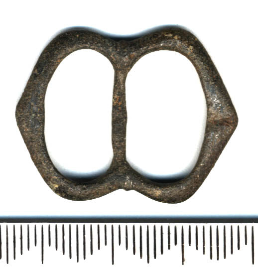 16th century solid Brass Double Buckle