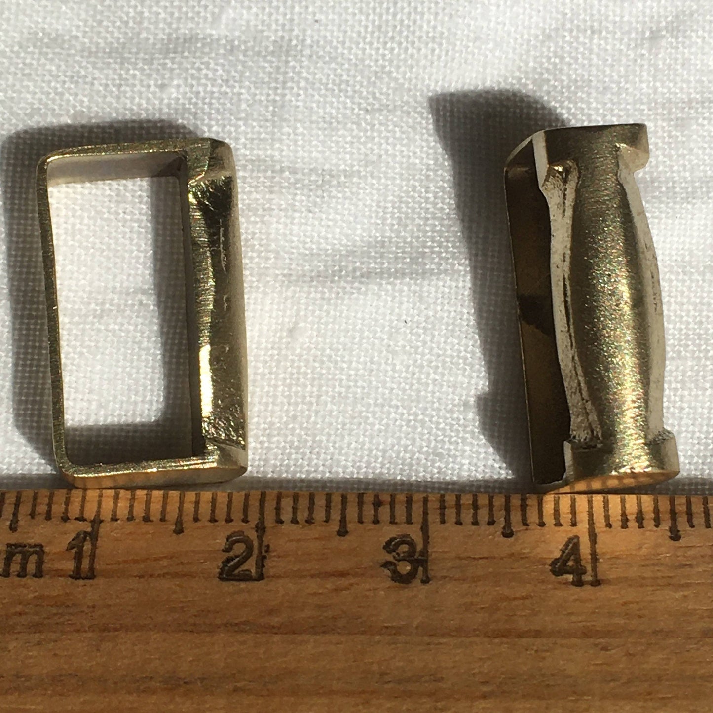 Quincaillerie de ceinture - Glissières rectangulaires (set-4)