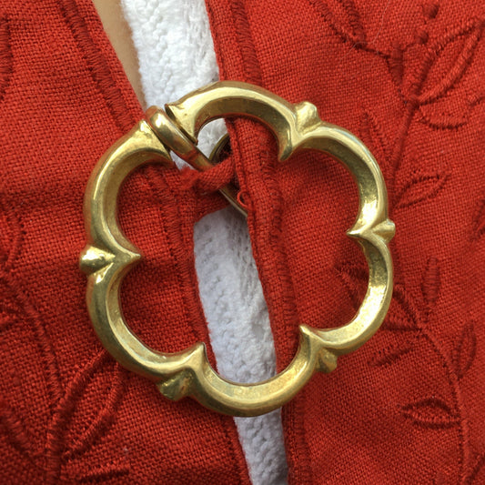Sexfoil Medieval Brooch