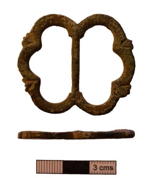 Boucle de lunettes en laiton - style renaissance (ensemble de 2)