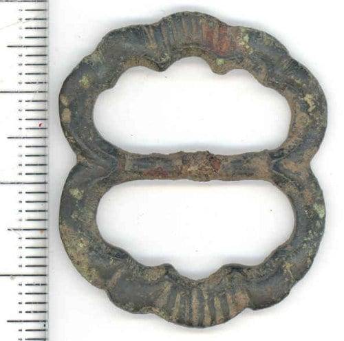 Medieval Spectacle Buckle - Double Buckle from the 15th century