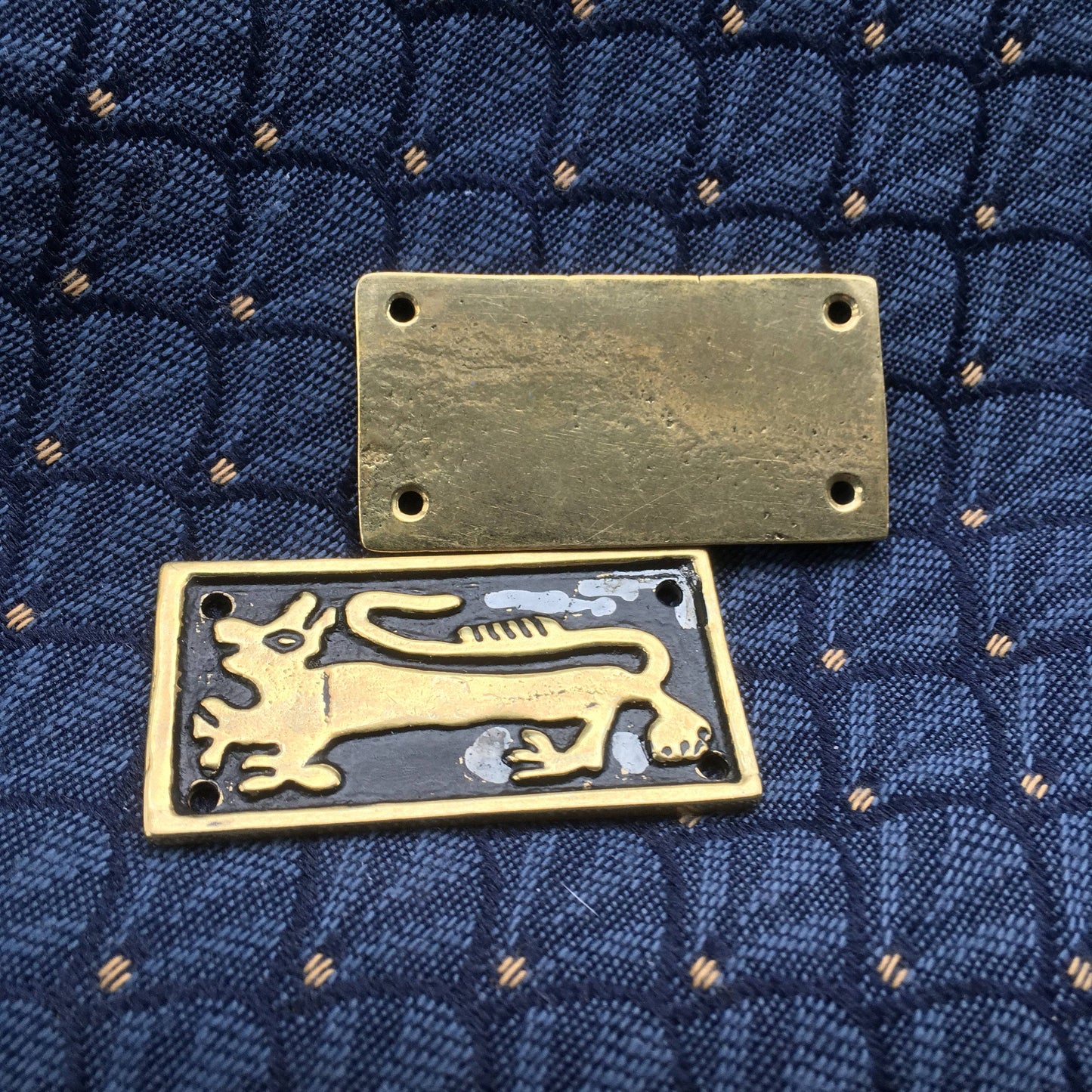 Plaques de ceinture - Niello Beasts (lot de 2)