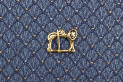 Norman Lion Buckle for 1 inch Wide Belts