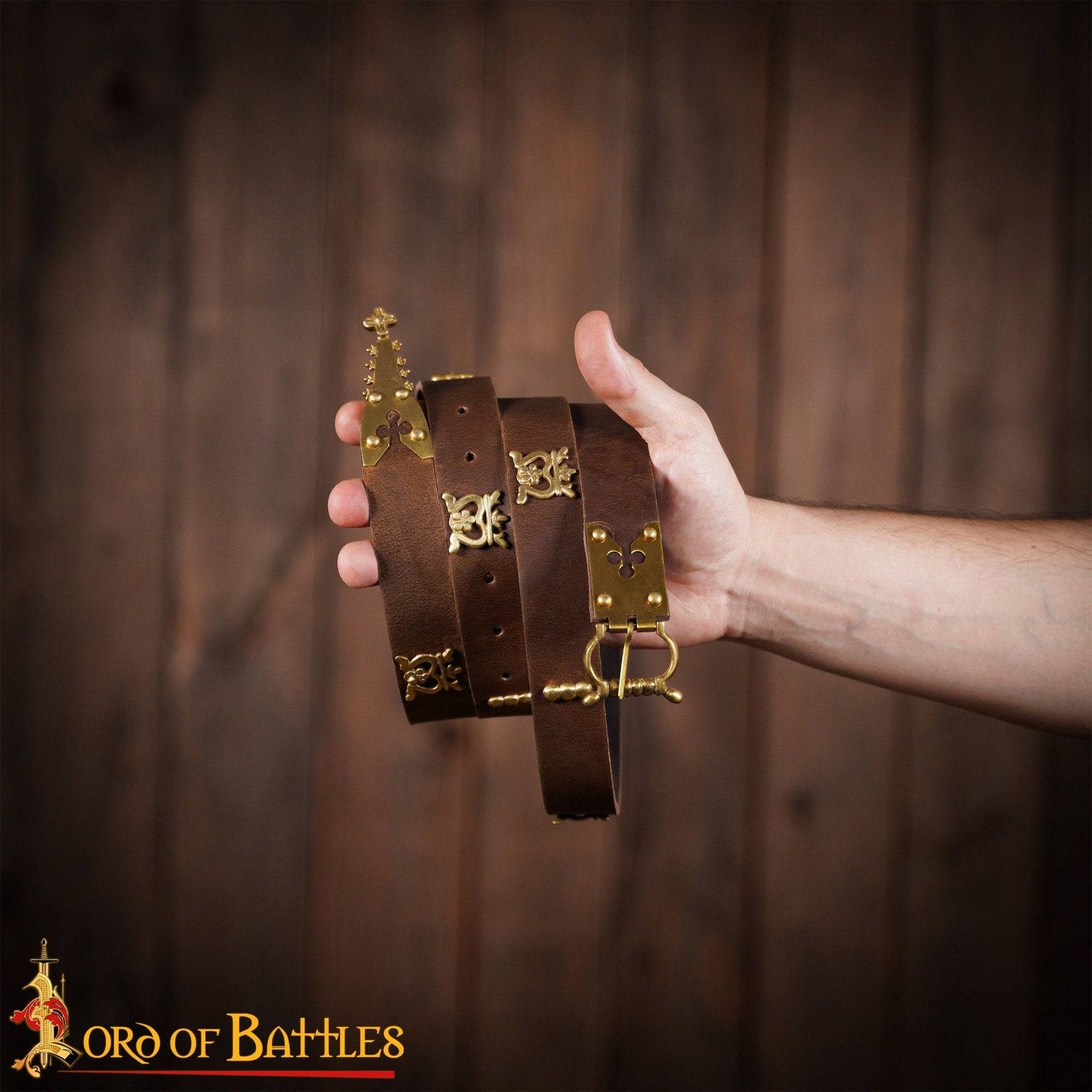 Ceinture Médiévale Lettre Gothique M