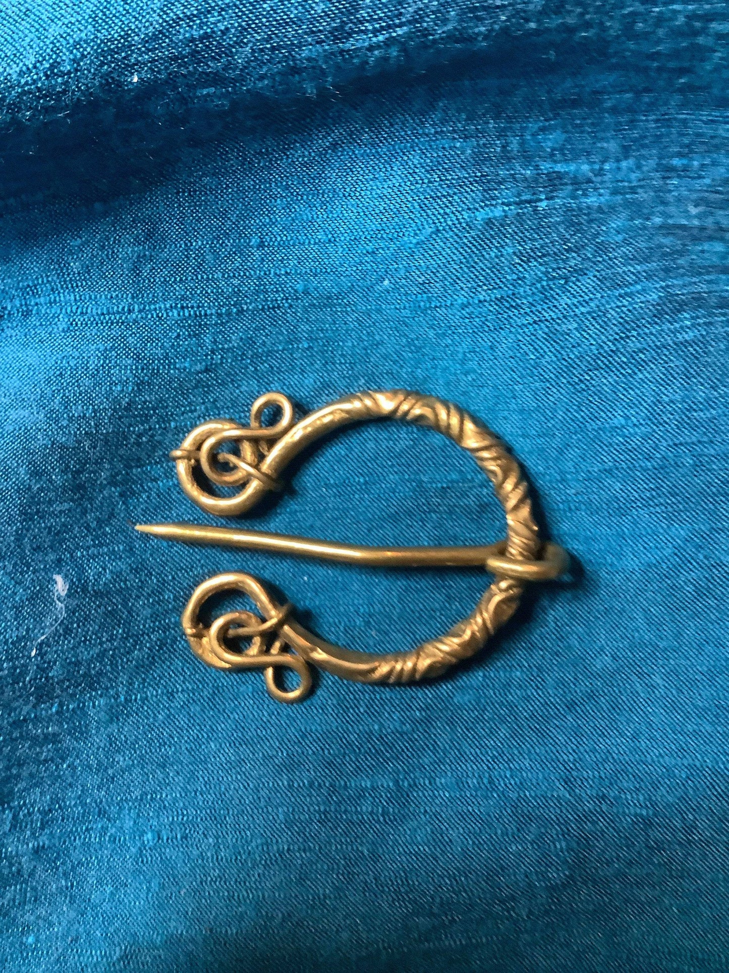 Fantastical Penannular Medieval Brooch