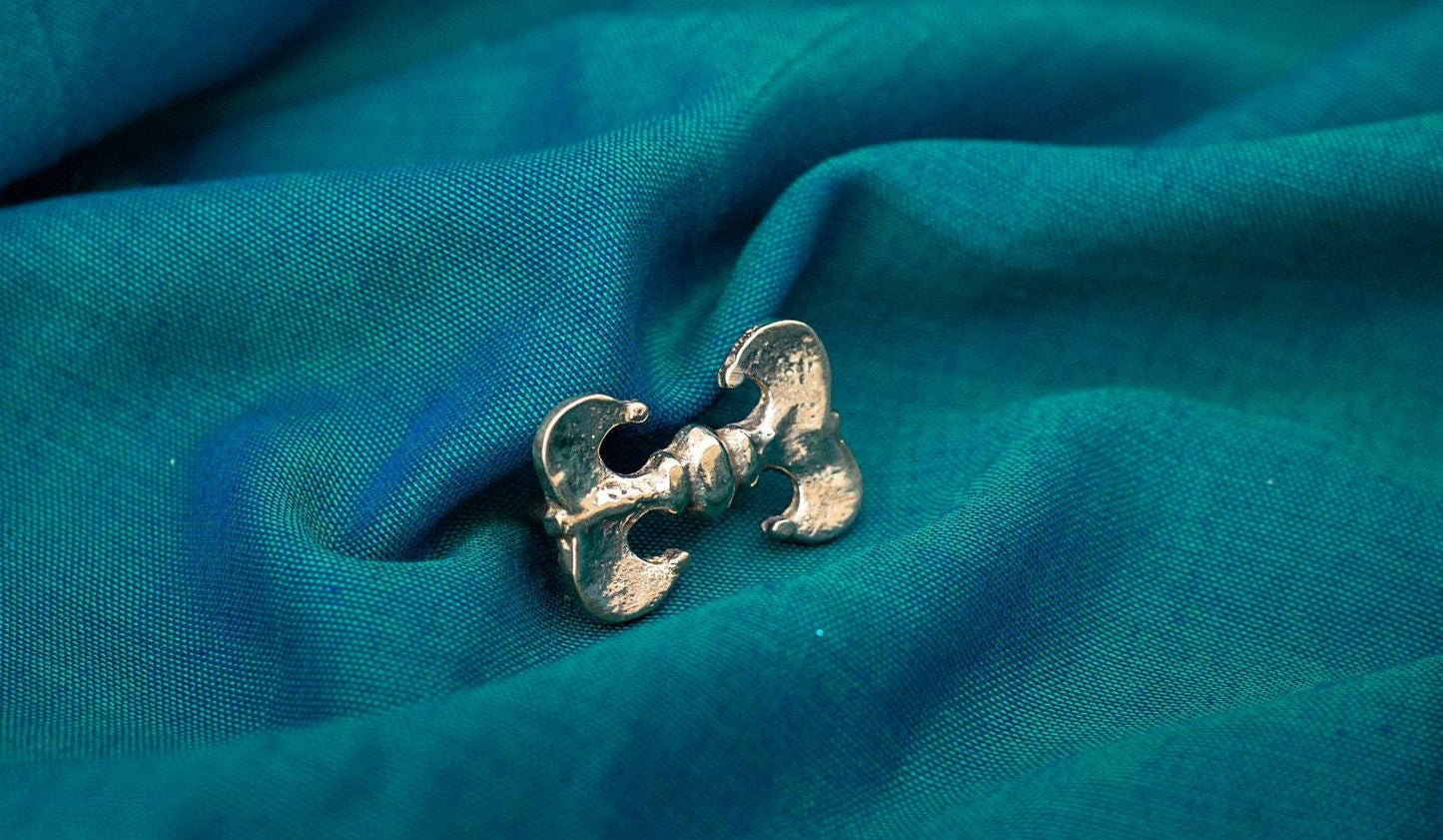 Fleurs-de- Lys Medieval Belt Mounts (set of 5)