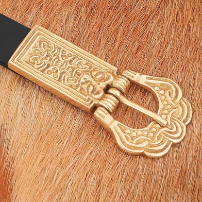 Brass Belt Buckle for Viking Reenactment - 10th century