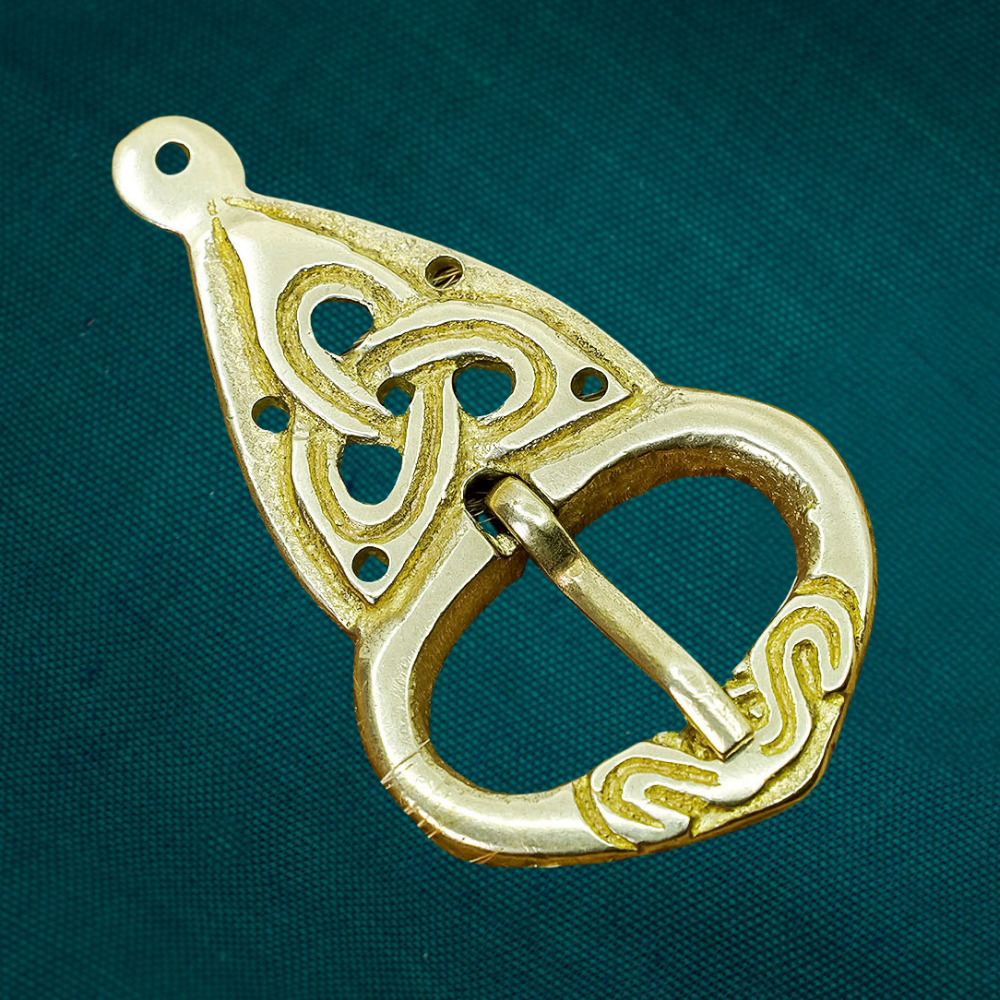 Medieval Buckle with Triquetra