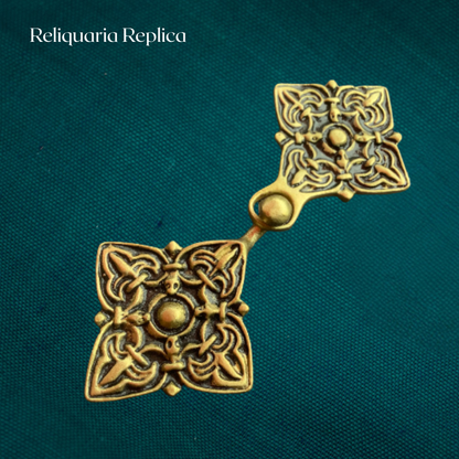 Fermoirs de manteau - Répliques de Kievan Rus en noir