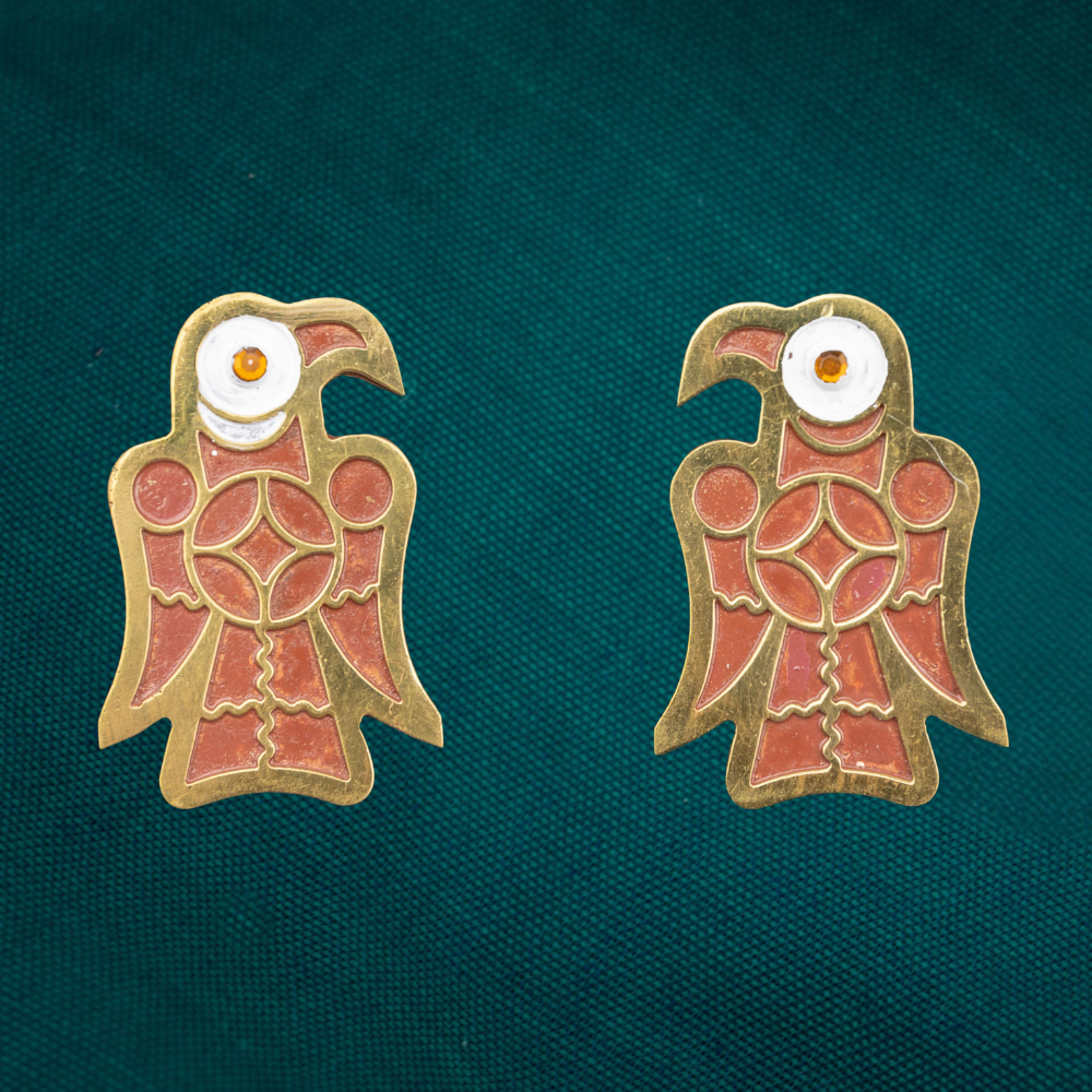Gothic Eagle Brooches (pair)