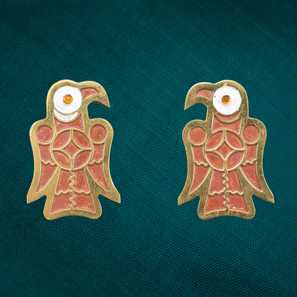 Gothic Eagle Brooches (pair)