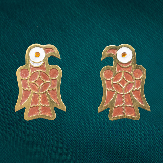 Broches gothiques aigle (paire)