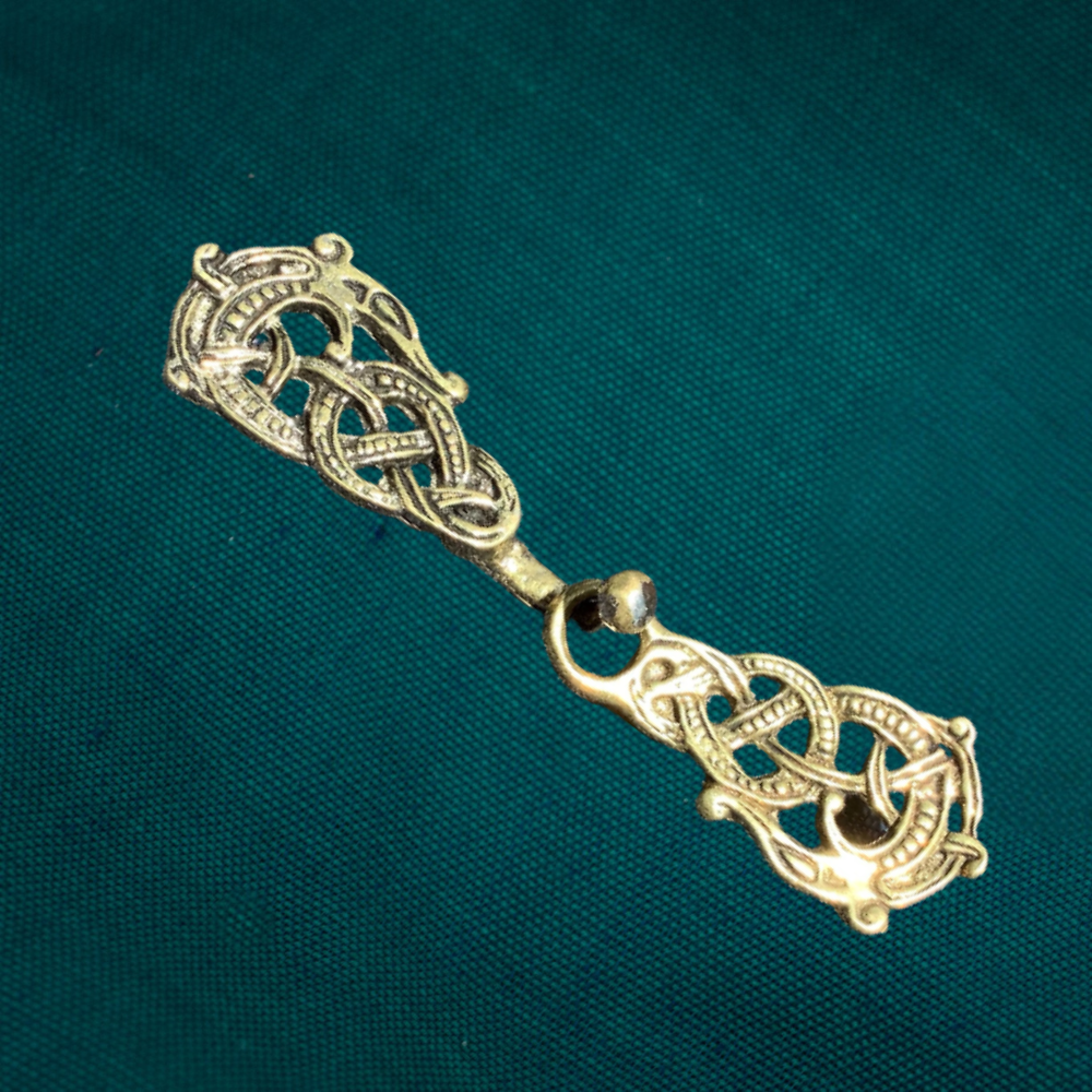 Cloak Clasps - Urnes Viking Style