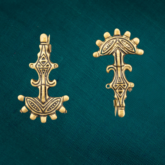 Broches mérovingiennes et montures de ceinture