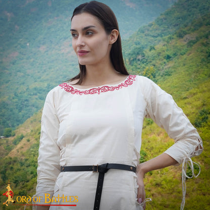 Authentic Bronze Viking Belt Buckle with Borre Design