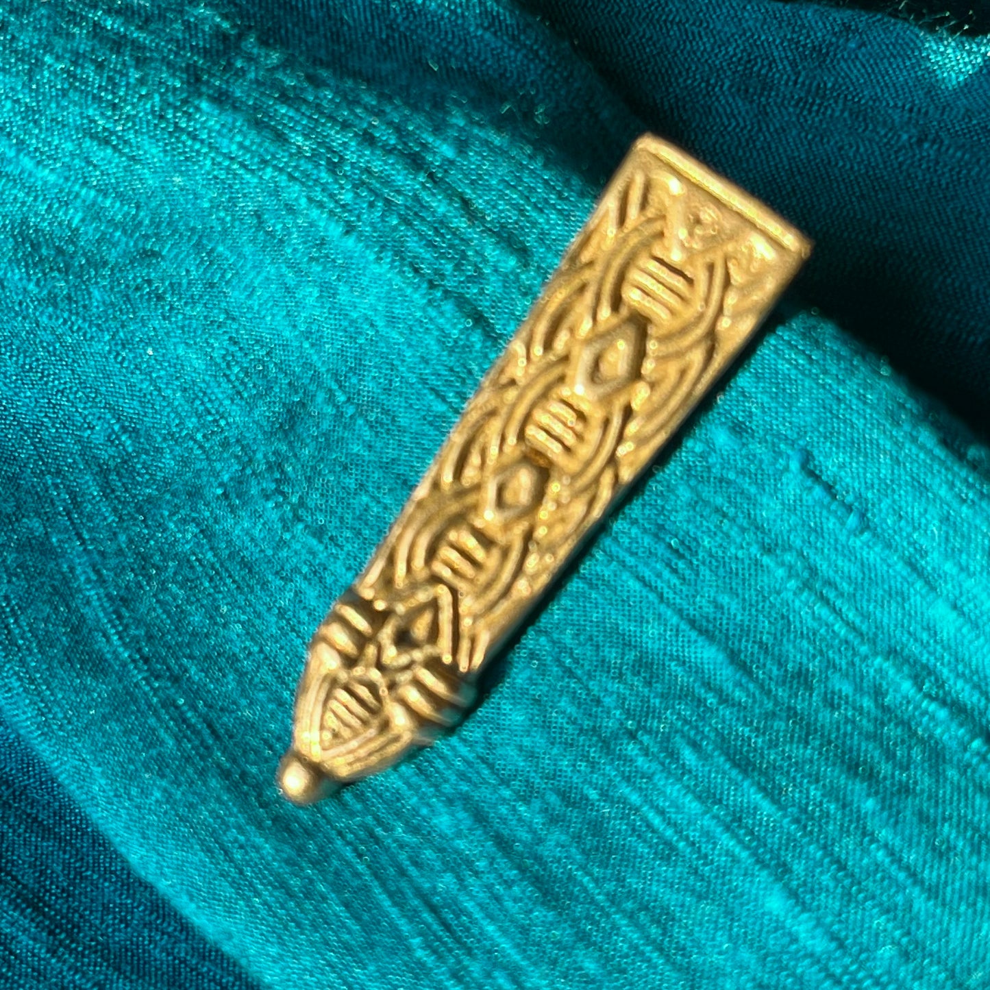 Narrow Viking Borre Style Strap End - 10th to 12th centuries