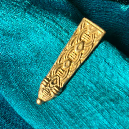 Narrow Viking Borre Style Strap End - 10th to 12th centuries