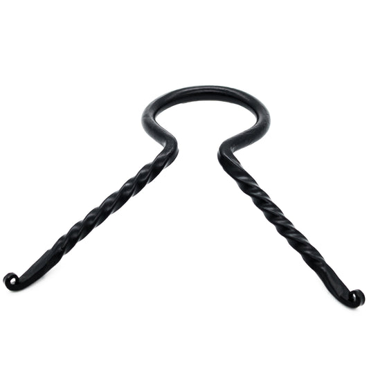 Forged Iron Drinking Horn Stand