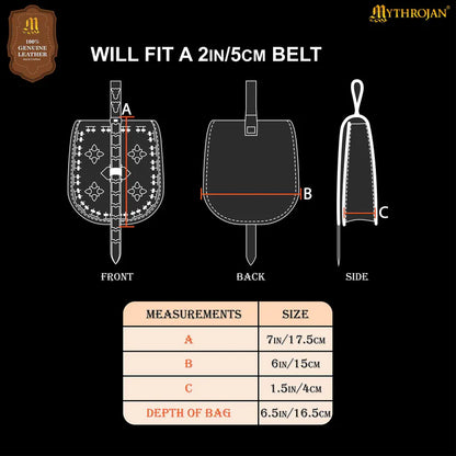 Replica Tarsoly Pouch for Viking reenactors - Authentic Medieval Replica