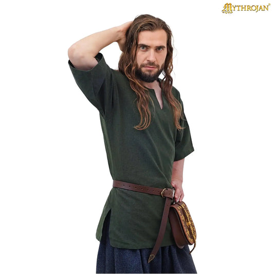 Men's Short Sleeve Medieval-Style Tunic