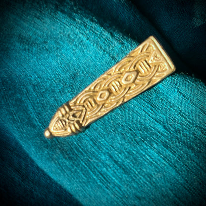 Narrow Viking Borre Style Strap End - 10th to 12th centuries