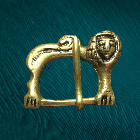 Norman Lion Buckle for 1 inch Wide Belts