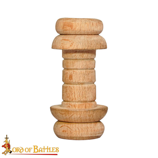 Petites bobines en bois - Bobines de fil, bobines (ensemble de 2)