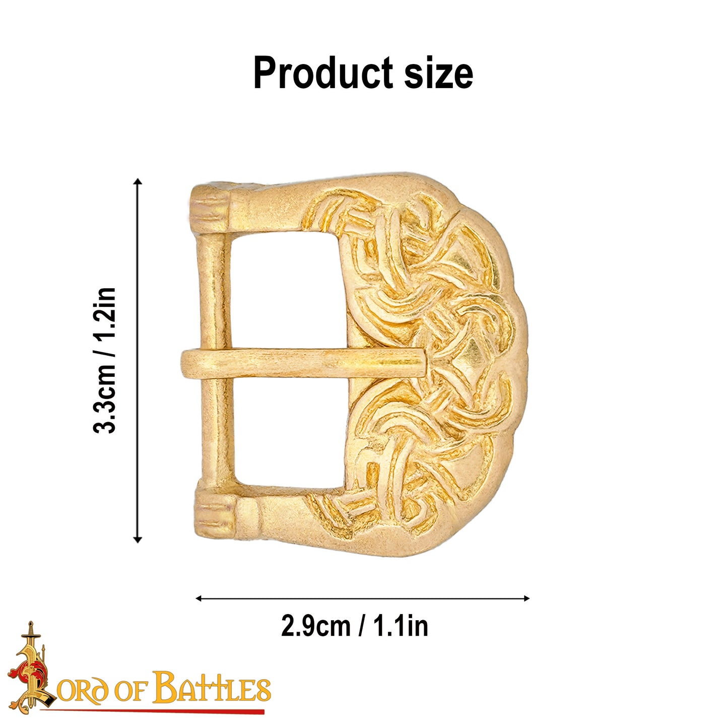 Viking Belt Buckle - Borre Style - Make your own Belt