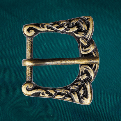 Medieval Knotwork Buckle and Strap End