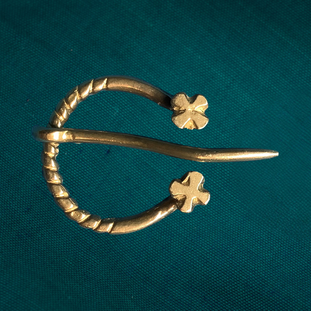 Penannular medieval brooch - (set of 2)