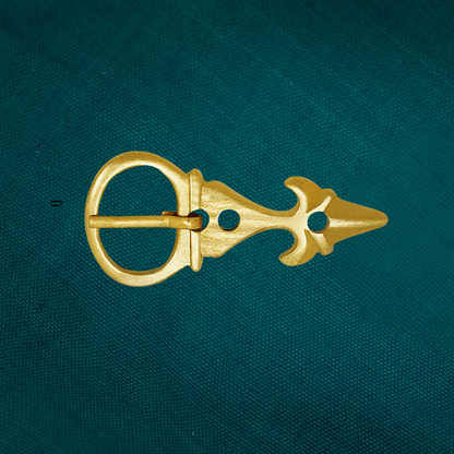 Medieval Buckle - arrow like (set of two)