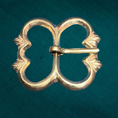 Boucle de lunettes en laiton - style renaissance (ensemble de 2)