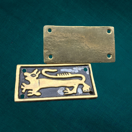 Plaques de ceinture - Niello Beasts (lot de 2)