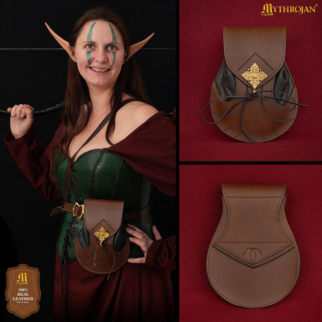 Elven Belt Pouch - Pure Fantasy Style