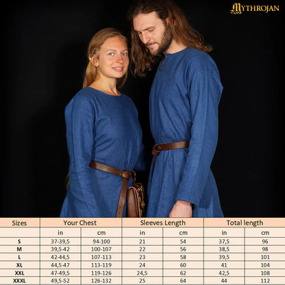 Men's Linen Tunic - Early Medieval Style and Comfort