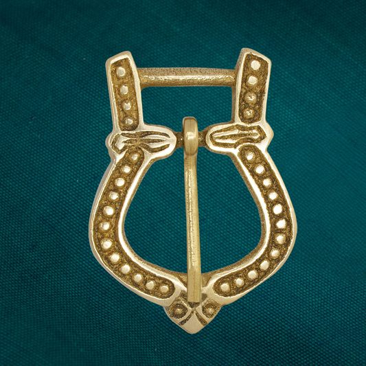 Brass Replica Buckle of a Gotland Viking Find - for reenactors or medieval lovers