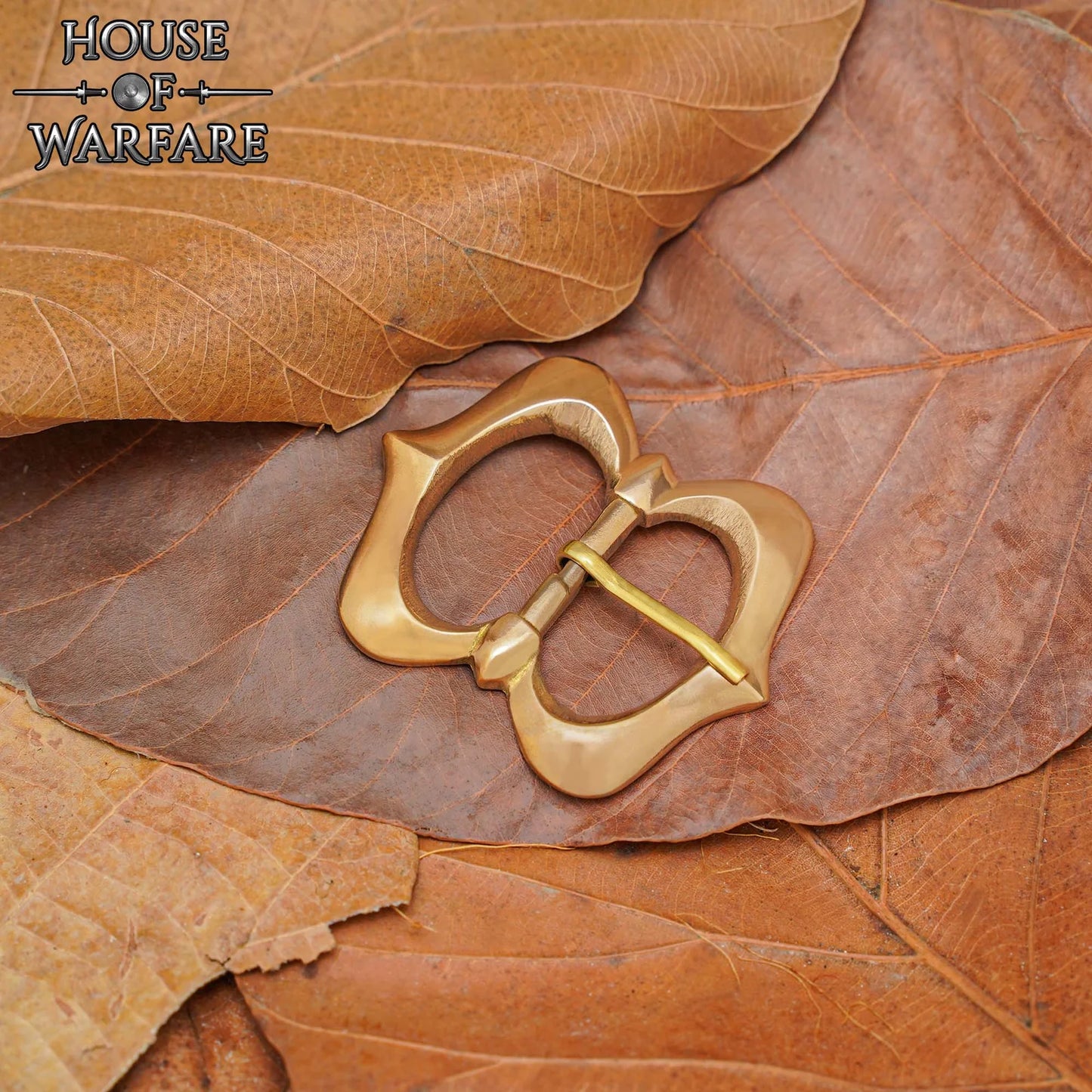 16th century solid Brass Double Buckle