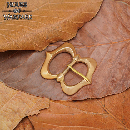 16th century solid Brass Double Buckle