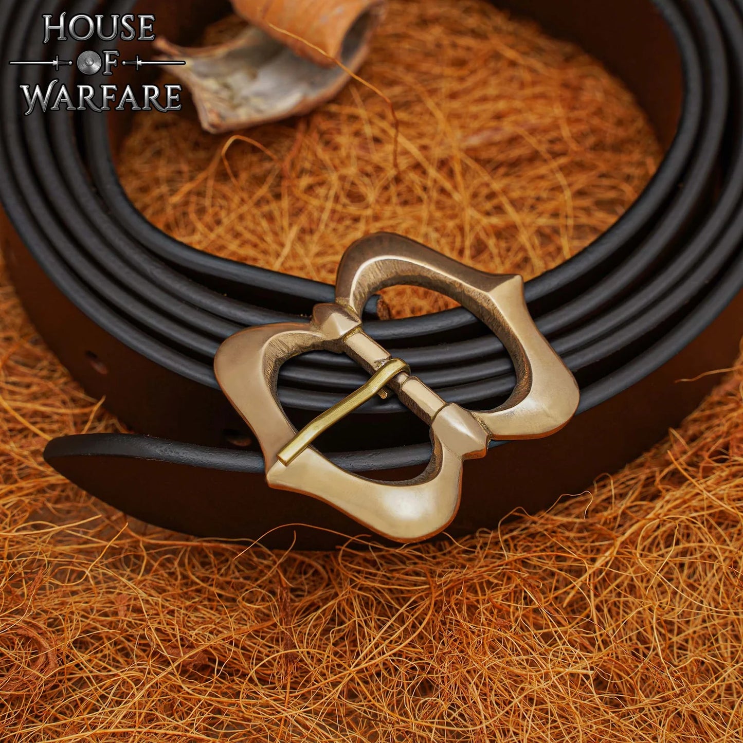 16th century solid Brass Double Buckle