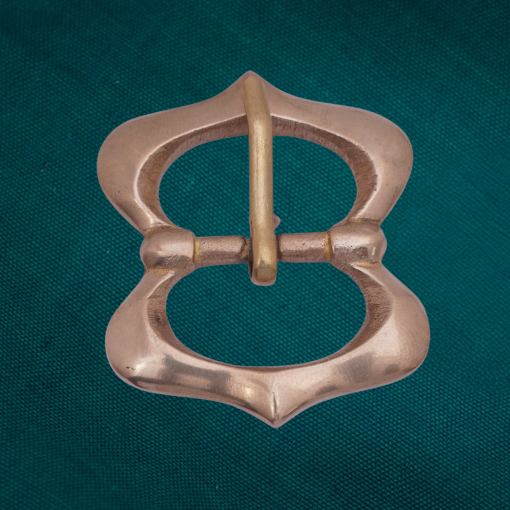 16th century solid Brass Double Buckle