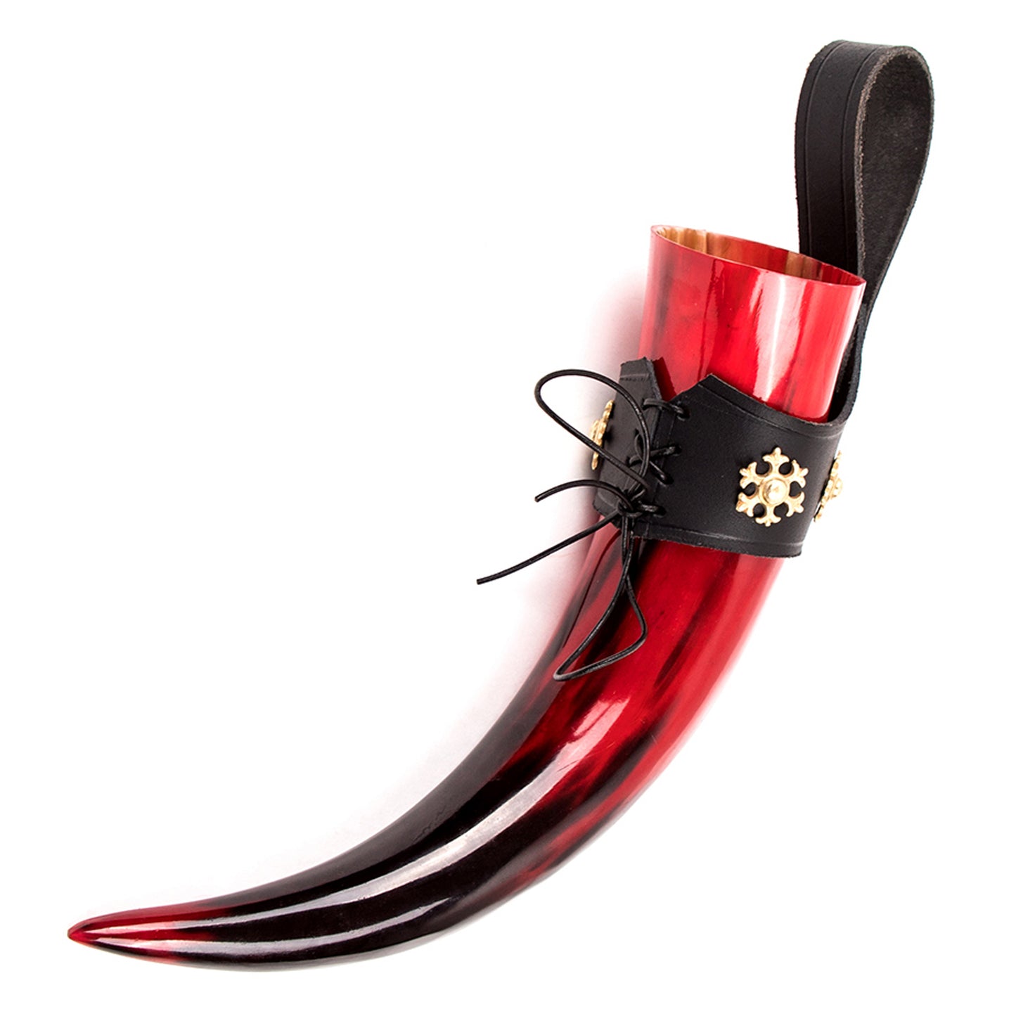 Fantasy Drinking Horn "The Red Witch"