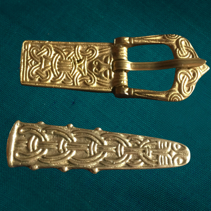 Boucle et chape Viking