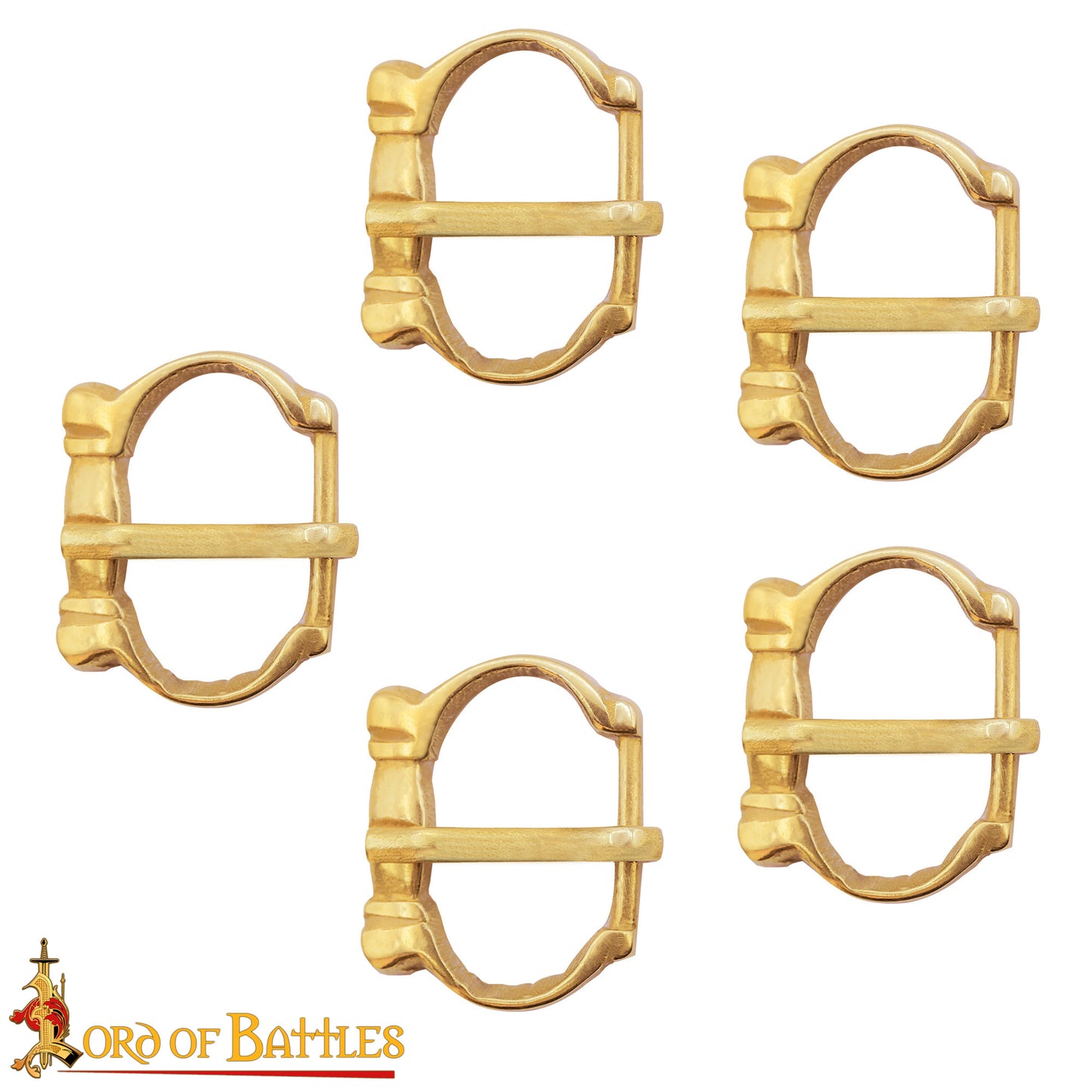 Medieval Buckle - 12th century-14th century (set of 2)